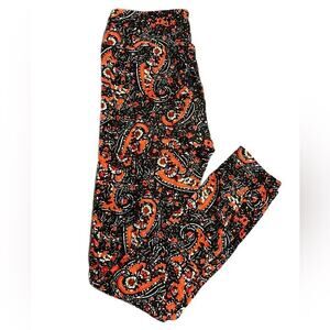 LuLaRoe OS Paisley Leggings (one size)